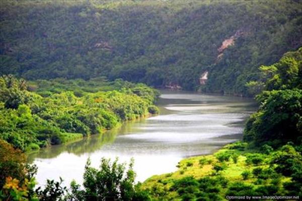 Traditional River Boat on the Chavon - La Romana