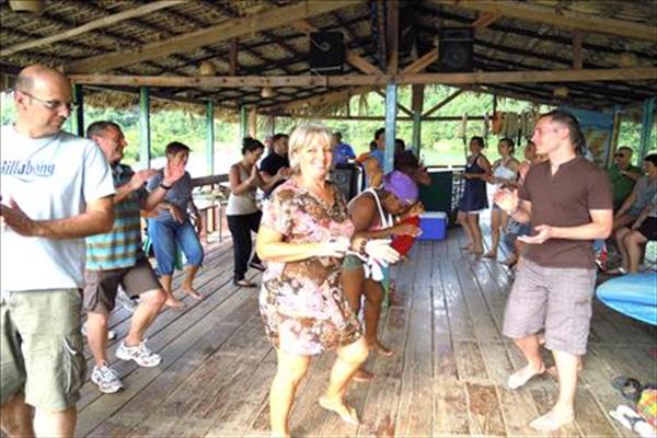 Bachata and Merengue on the boat
